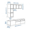 IKEA BESTA/EKET (494.407.24) - зображення 3