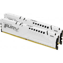   Kingston FURY 64 GB (2x32GB) DDR5 6000 MHz Beast White (KF560C30BWK2-64)