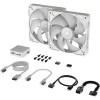 Corsair iCUE LINK RX140 RGB 140mm PWM Fan Twin Starter Kit White (CO-9051024-WW) - зображення 3