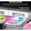 Corsair iCUE LINK RX140 RGB 140mm PWM Fan Twin Starter Kit White (CO-9051024-WW) - зображення 6