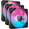 Corsair iCUE LINK RX120 RGB 120mm PWM Fan Triple Starter Kit (CO-9051018-WW) - зображення 1