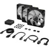 Corsair iCUE LINK RX120 RGB 120mm PWM Fan Triple Starter Kit (CO-9051018-WW) - зображення 3