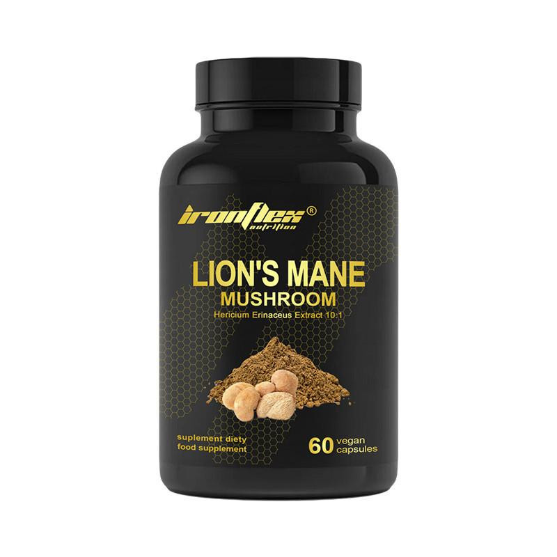 IronFlex Nutrition Lion's Mane Mushroom 60 caps - зображення 1