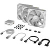 Corsair iCUE LINK RX120 RGB 120mm PWM Fan Triple Starter Kit White (CO-9051022-WW) - зображення 3