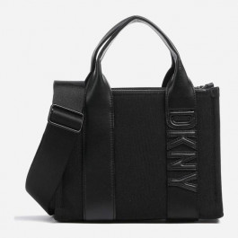   DKNY Сумка крос-боді через плече жіноча маленька  R41AGC82_BBL Чорна (755403901576)