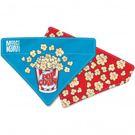   Max & Molly Бандана для собак  Bandana Popcorn на нашийник з принтом Попкорн S (4894512024847)