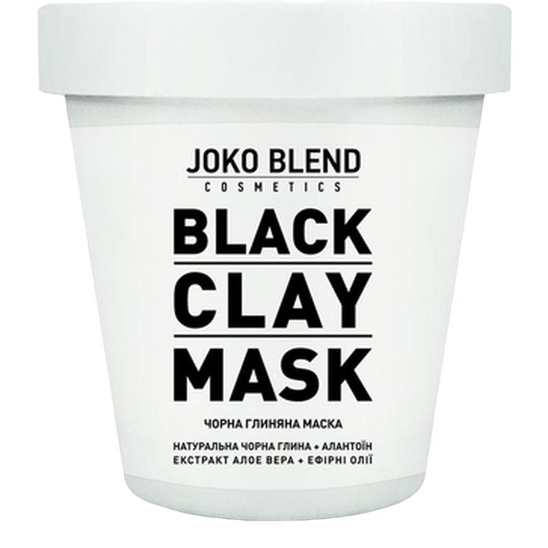 Joko Blend Глиняна маска для обличчя  Black СІАУ Mask 80 г (4823109404533) - зображення 1