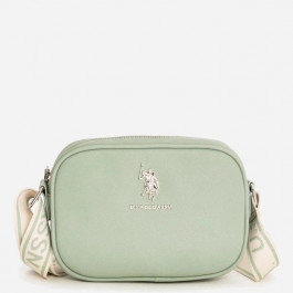   U.S. Polo Assn Сумка крос-боді через плече жіноча маленька  27A278-AA00A(MOSS GREEN) Зелена