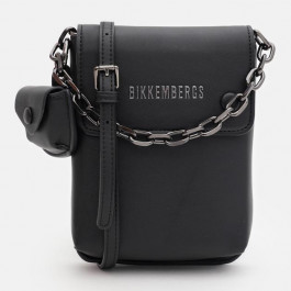   Bikkembergs Сумка крос-боді через плече жіноча маленька  BKBA00326P Чорна (8052579167464)