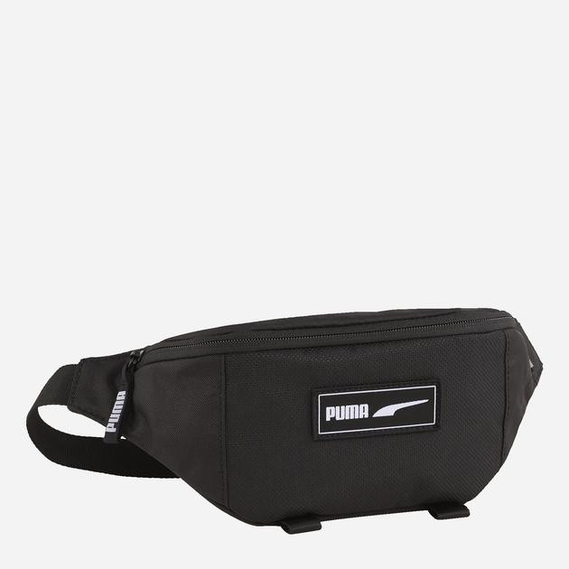 PUMA Спортивна сумка на пояс бананка тканинна  Deck Waist Bag 09070401 Чорна (4067981506392) - зображення 1