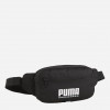 PUMA Спортивна сумка на пояс бананка тканинна  Plus Waist Bag 09096001 Чорна (4067981505869) - зображення 1