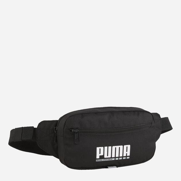 PUMA Спортивна сумка на пояс бананка тканинна  Plus Waist Bag 09096001 Чорна (4067981505869) - зображення 1