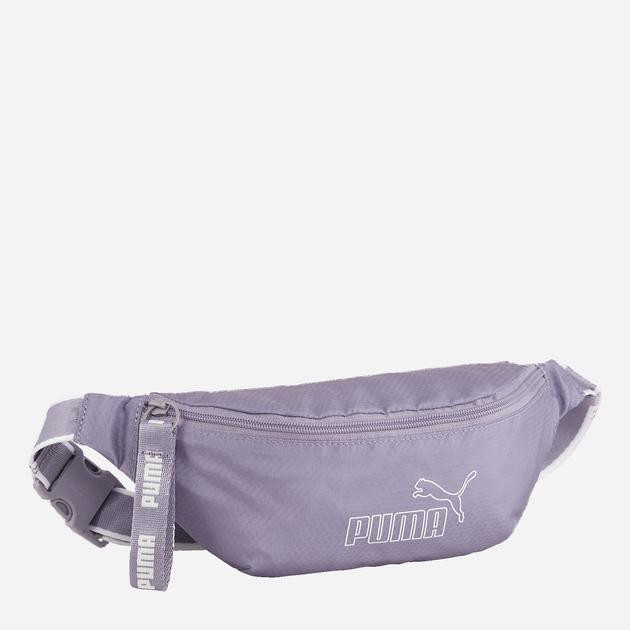 PUMA Спортивна сумка на пояс бананка жіноча тканинна  Core Base Waist Bag 09103002 Лілова (4067981497959) - зображення 1