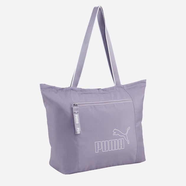 PUMA Спортивна сумка жіноча тканинна  Core Base Large Shopper 09063902 Лілова (4067981507160) - зображення 1