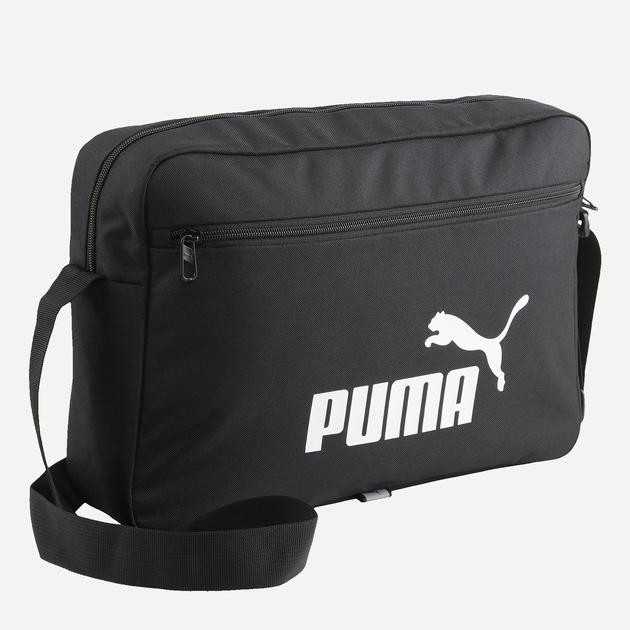 PUMA Спортивна сумка крос-боді через плече тканинна  Phase Shoulder Bag 07995601 Чорна (4099683448410) - зображення 1