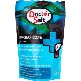   Doctor Salt Морская соль для ванн Dr.Salt Общее укрепление 530г (4820091145338)