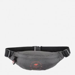   4F Сумка на пояс бананка жіноча  Waist Bag M067 4FJWSS24AWAIM067-25S Сірий (5904698762170)