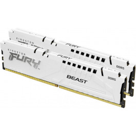   Kingston FURY 32 GB (2x16GB) DDR5 6400 MHz Beast EXPO White (KF564C32BWEK2-32)