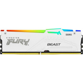   Kingston FURY 16 GB DDR5 6800 MHz Beast RGB White (KF568C34BWA-16)