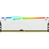 Kingston FURY 16 GB DDR5 6800 MHz Beast RGB White (KF568C34BWA-16) - зображення 2