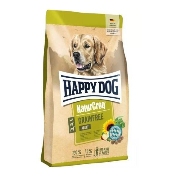 Happy Dog Naturcroq Grainfree з птахом та лососем - зображення 1