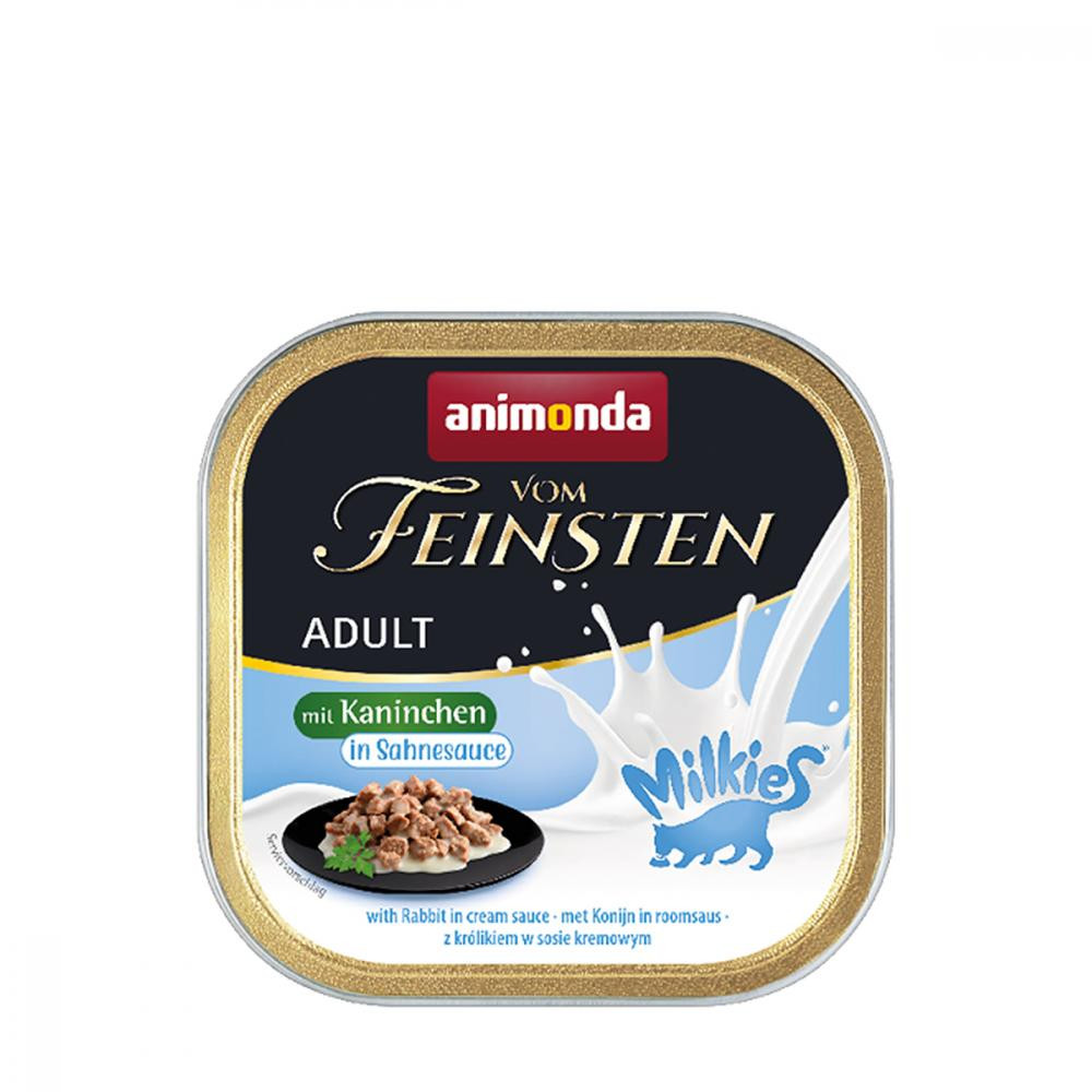 Animonda Vom Feinsten Adult With Rabbit In Cream Sauce 100 г (4017721830379) - зображення 1