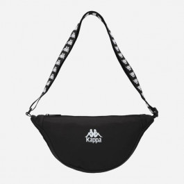   Kappa Сумка спортивна крос-боді через плече жіноча тканинна середня  Adult bag 129160-99 Чорна (2999001300