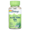 Solaray Aloe Vera Gel 10 mg 100 рослинних капсул - зображення 1