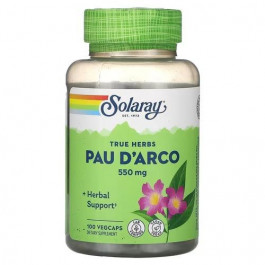   Solaray Pau D'Arco 550 mg 100 капсул