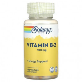   Solaray Vitamin B-2 100 mg 100 капсул