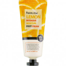 FarmStay Кем для ніг зволожувальний з лимоном  Lemon Intensive Moisture Foot Cream 100мл