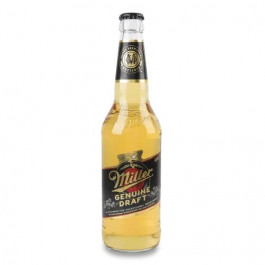   Miller Пиво  Genuine Draft світле, 450 мл (4820250942808)