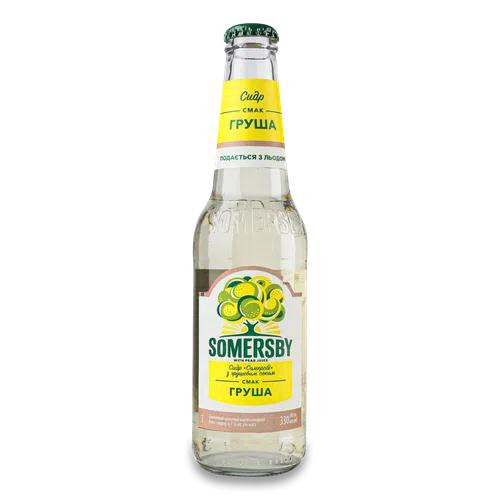 Somersby Сидр  смак груша, 330 мл (4820250942563) - зображення 1