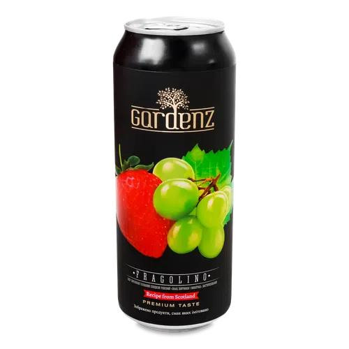 GardenZ Сидр  Полуниця-виноград, рожевий, солодкий, 5,4%, з/б, 0,5 л (913924) (4820196931003) - зображення 1