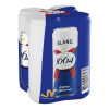 Пиво Kronenbourg Пиво  1664 Blanc світле 4.8%, 4 шт.х0.33 л (4820000457262)