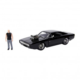   Jada Форсаж. Dodge Charger Street (1970) + фигурка Доминика Торетто 1:24 (253205000)