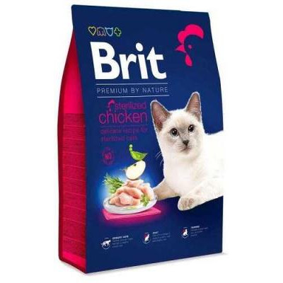 Brit Premium Cat Sterilized Chicken 0,3 кг (170363/3147) - зображення 1