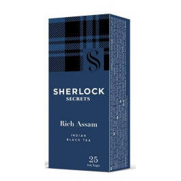   Sherlock Secrets Чай чорний  Rich Assam, 2 г х 25 шт. (4823118601176)