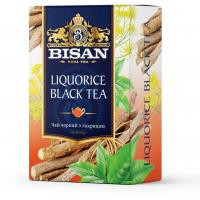   Bisan Чай чорний  Liquorice Black Tea 80 г (4820186122572)