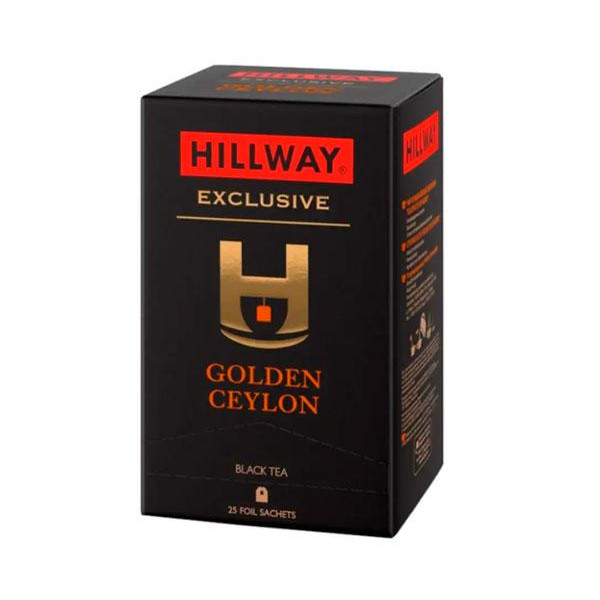 Hillway Чай чорний Ексклюзив Голден Цейлон (8886300990560) 25 шт. - зображення 1