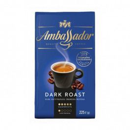   Ambassador Dark Roast мелена 225 г (8720254065601)