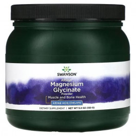   Swanson Magnesium Glycinate Albion Powder 150 g