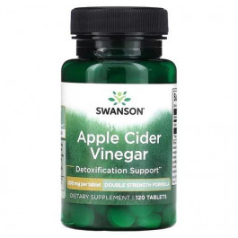   Swanson Apple Cider Vinegar 200 mg 120 таблеток