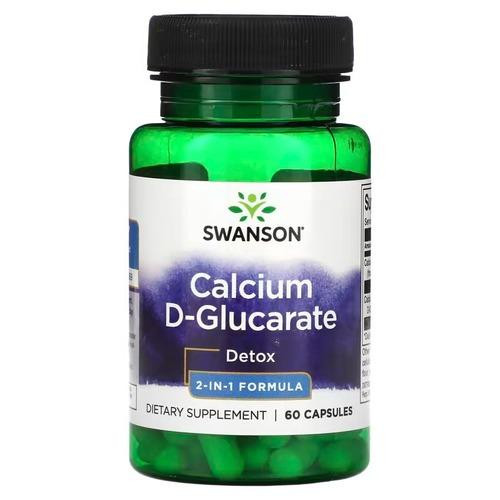 Swanson Calcium D-Glucarate 60 капсул - зображення 1