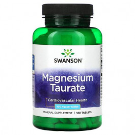   Swanson Premium Magnesium Taurate 100 mg 120 таблеток