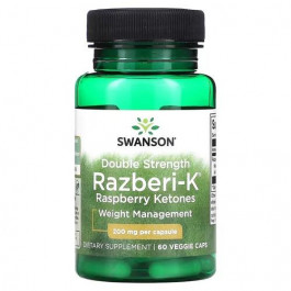   Swanson Raspberry Ketones 200mg 60 капсул