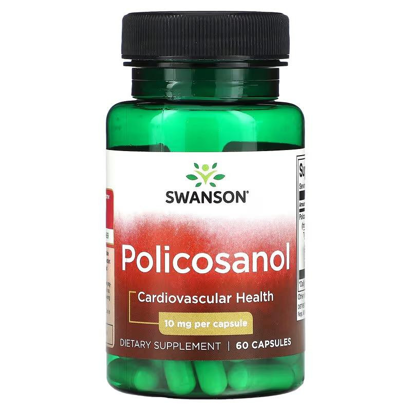 Swanson Policosanol 10 mg 60 капсул - зображення 1