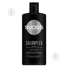   Syoss Шампунь  Salonplex для истощенных, поврежденных волос 440 мл (9000101277111)