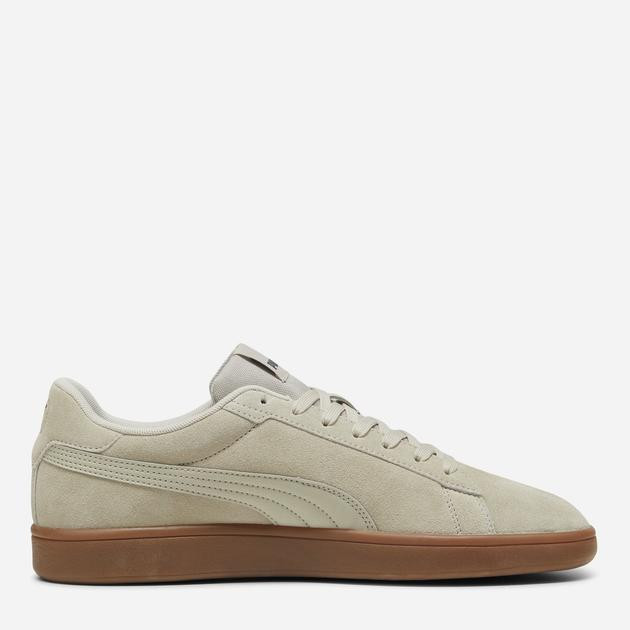 PUMA Жіночі кеди низькі  Smash 3.0 39098417 39 (6UK) 25 см Desert Dust- Black-Gum (4067979428354) - зображення 1