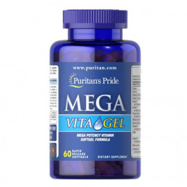   Puritan's Pride Mega Vita Gel 60 гелевих капсул